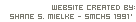 Website Created By: Shane S. Mielke - SMCHS 1991